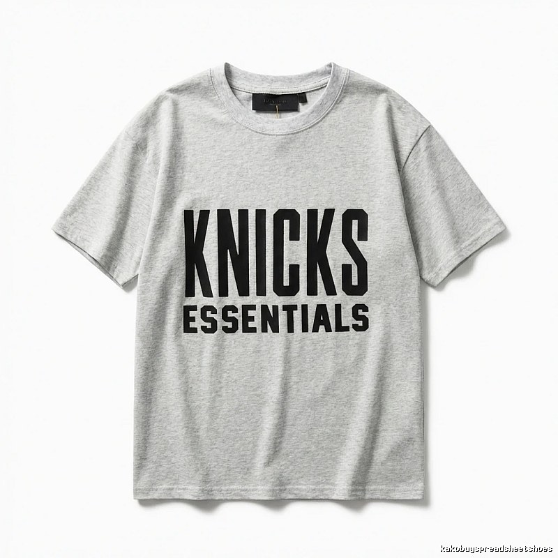 ESSENTIALS brand gray T-shirt