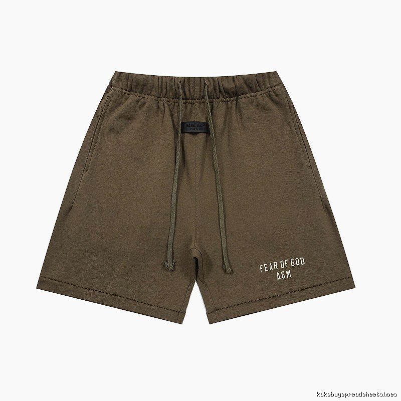 ESSENTIALS Casual Khaki Shorts