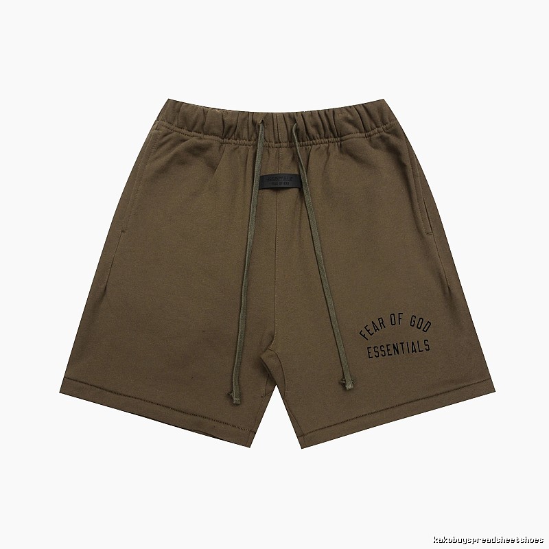 ESSENTIALS Casual Khaki Shorts