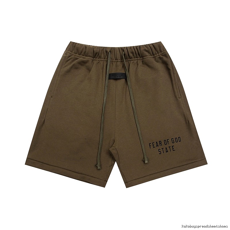 ESSENTIALS Casual Khaki Shorts