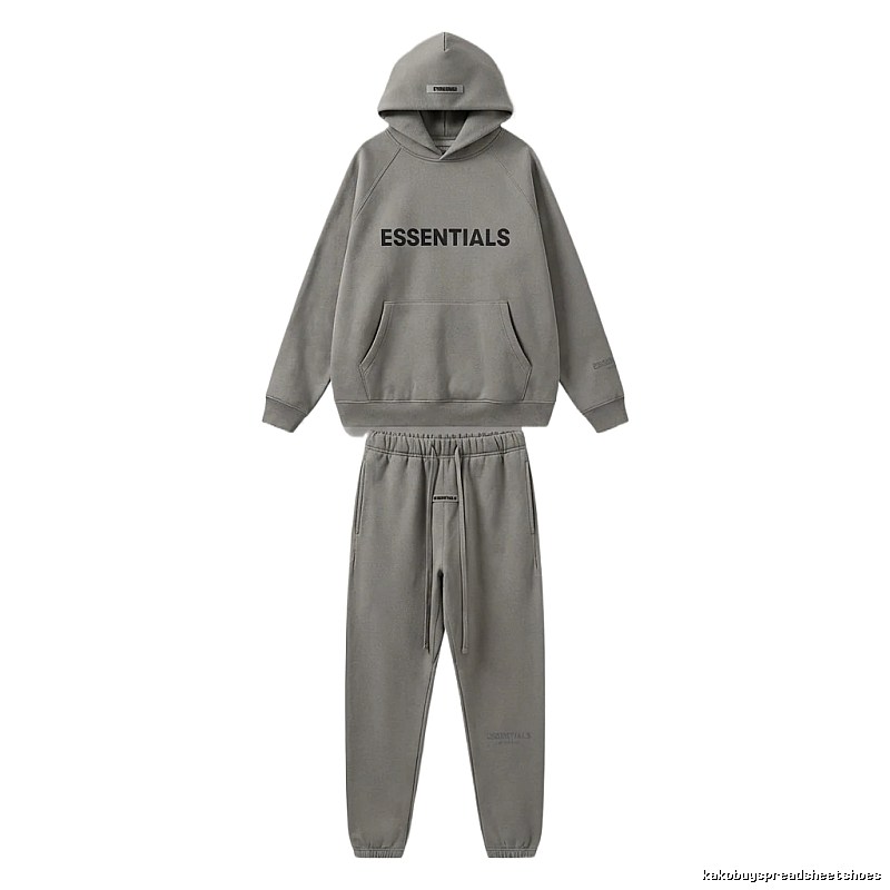 ESSENTIALS grey casual suit