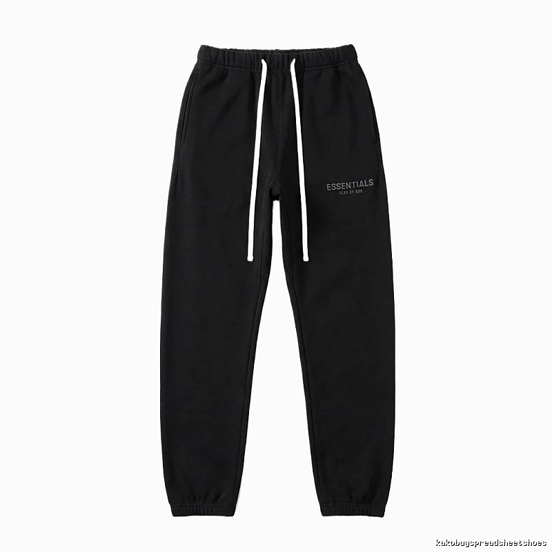 ESSENTIALS minimalist black sweatpants