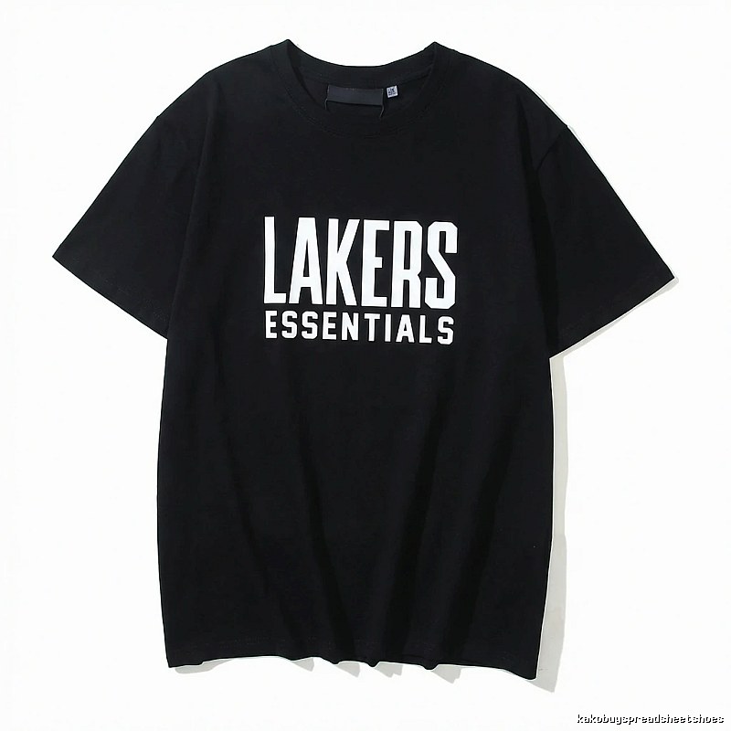 ESSENTIALS minimalist style black T-shirt