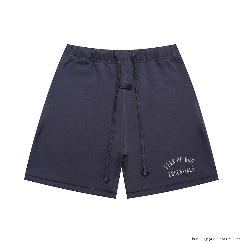 ESSENTIALS minimalist style dark gray shorts