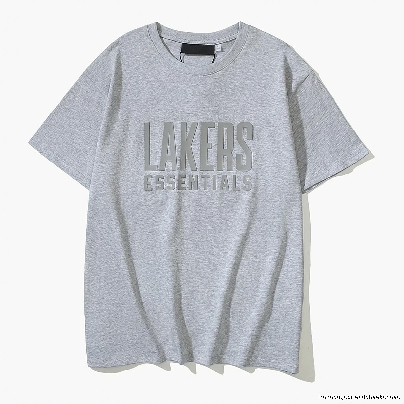 ESSENTIALS minimalist style grey T-shirt