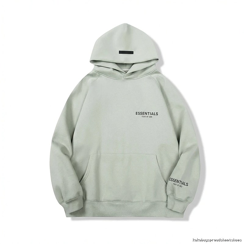 ESSENTIALS minimalist style light gray sweatshirt