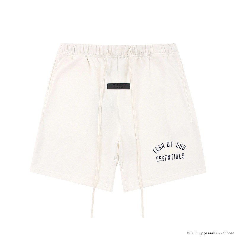 ESSENTIALS minimalist style white shorts