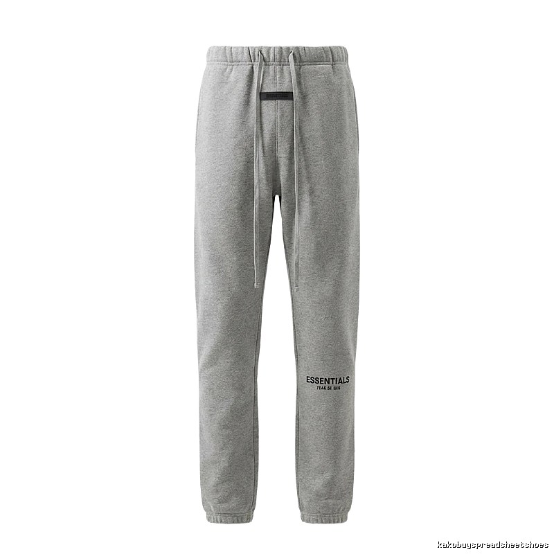 ESSENTIALS Simple Grey Sweatpants