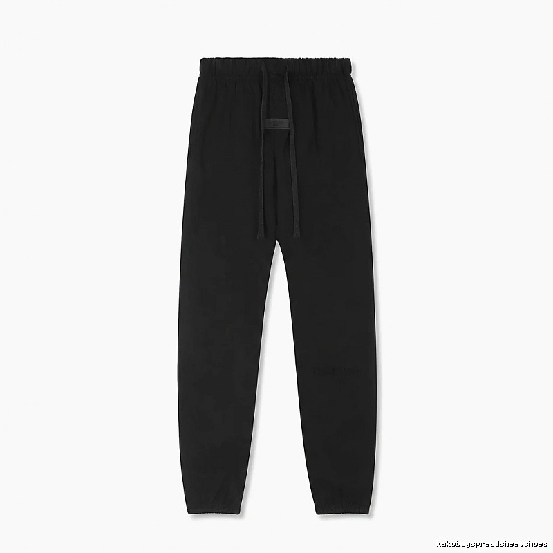 ESSENTIALS Simple Style Black Sweatpants