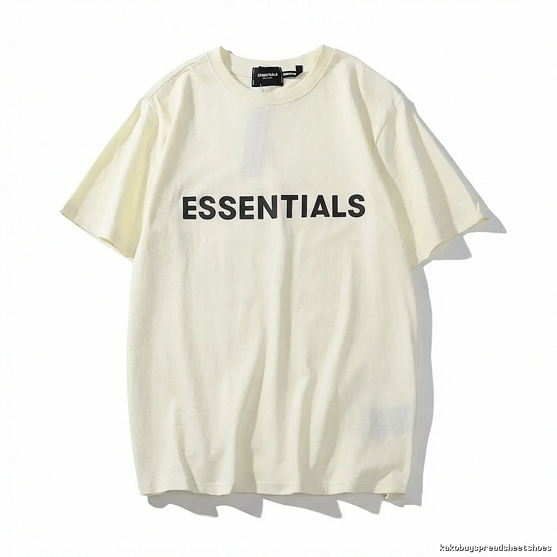 ESSENTIALS Simple White T-shirt