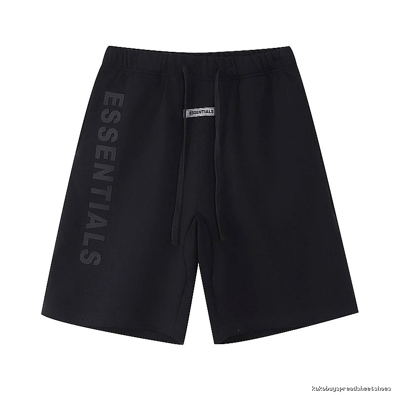 Essentials trendy and cool style black shorts