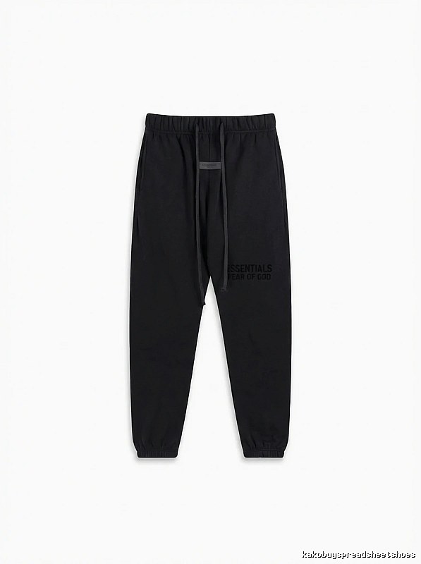 Essentials trendy and cool style black sweatpants