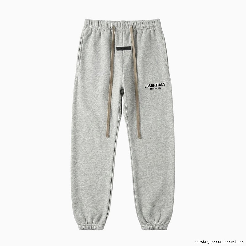ESSENTIALS Trendy Brand Light Gray Sweatpants