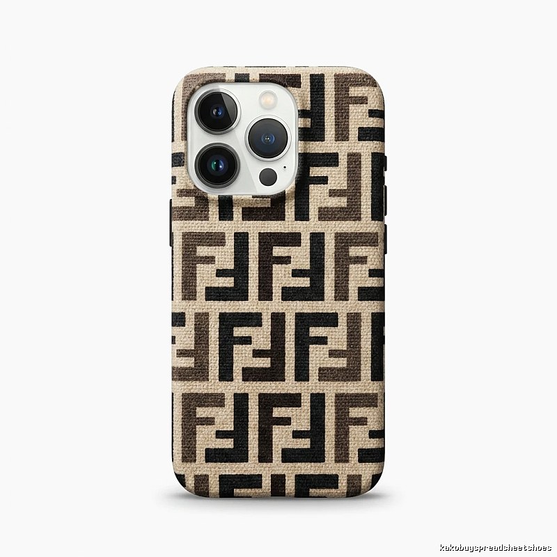 Fendi FF Monogram iPhone Case