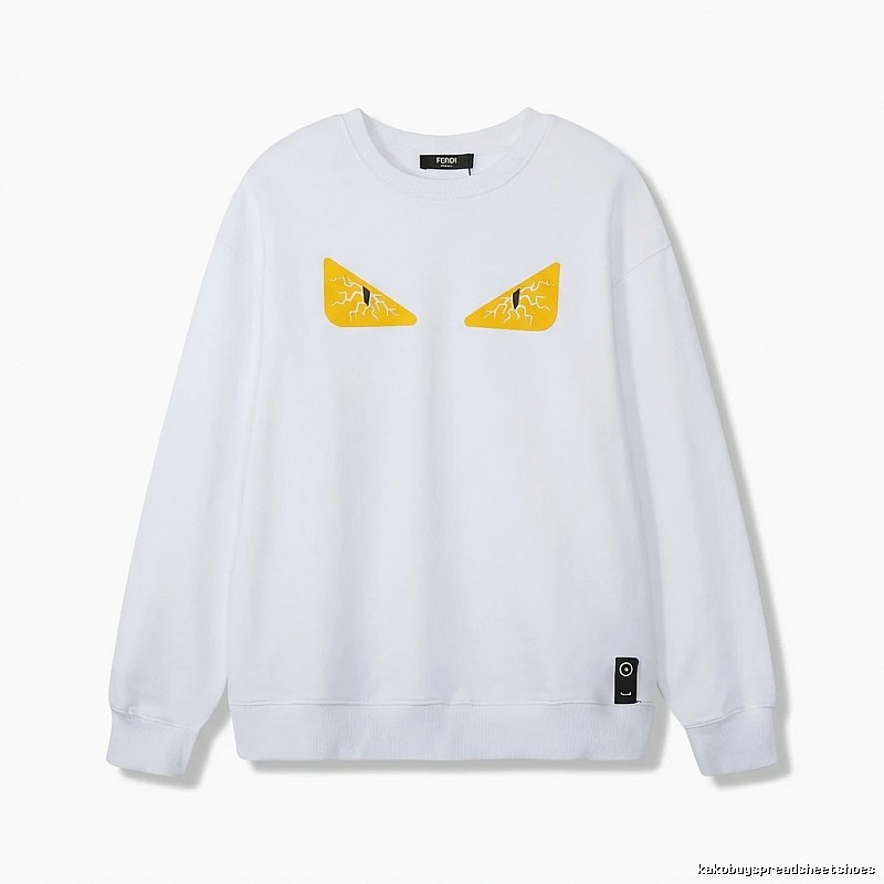 Fendi Little Monster White Sweatshirt