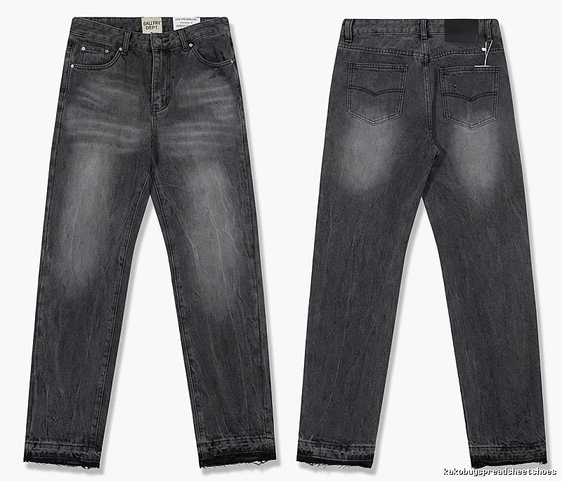 Gallery Dept. Distressed Black Jeans
