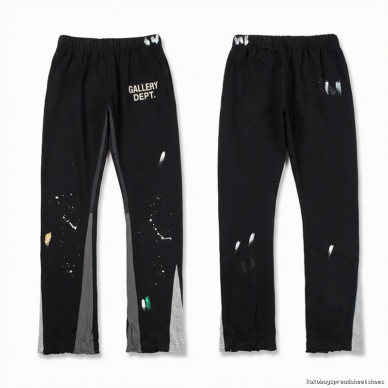 Gallery Dept Graffiti Style Black Long Pants