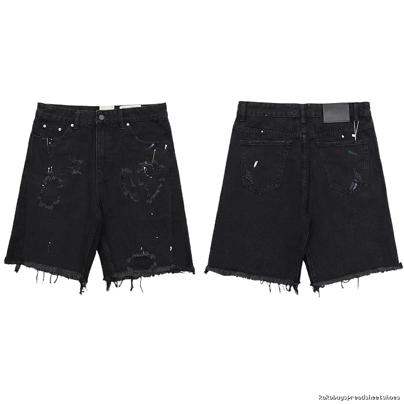 Gallery Dept Graffiti Style Black Shorts