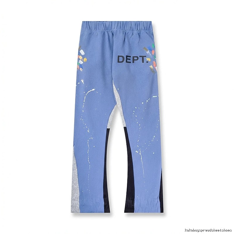 Gallery Dept Graffiti Style Blue Trousers