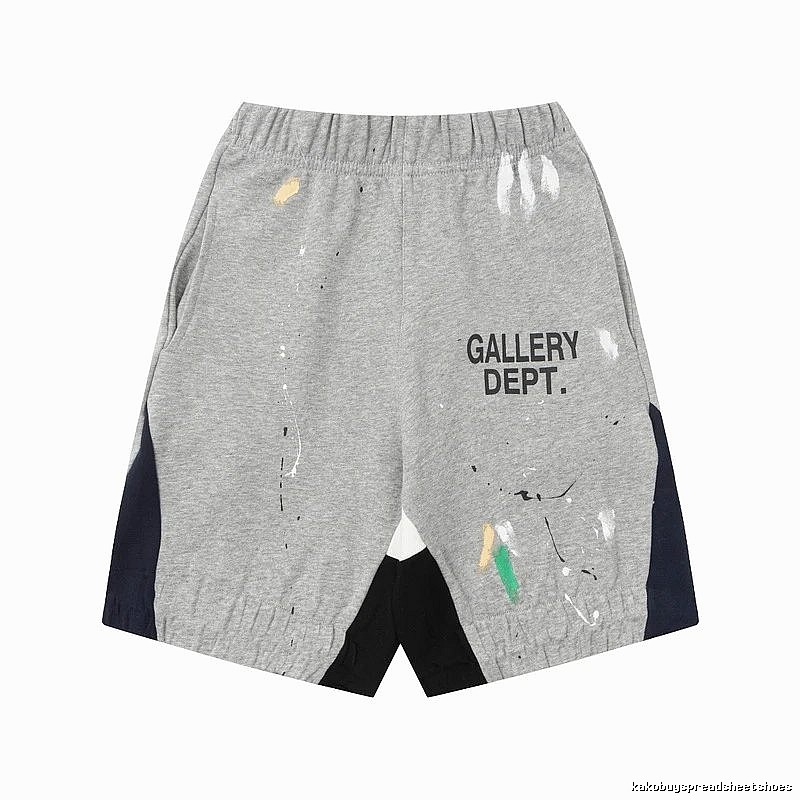 Gallery Dept Graffiti Style Gray Shorts