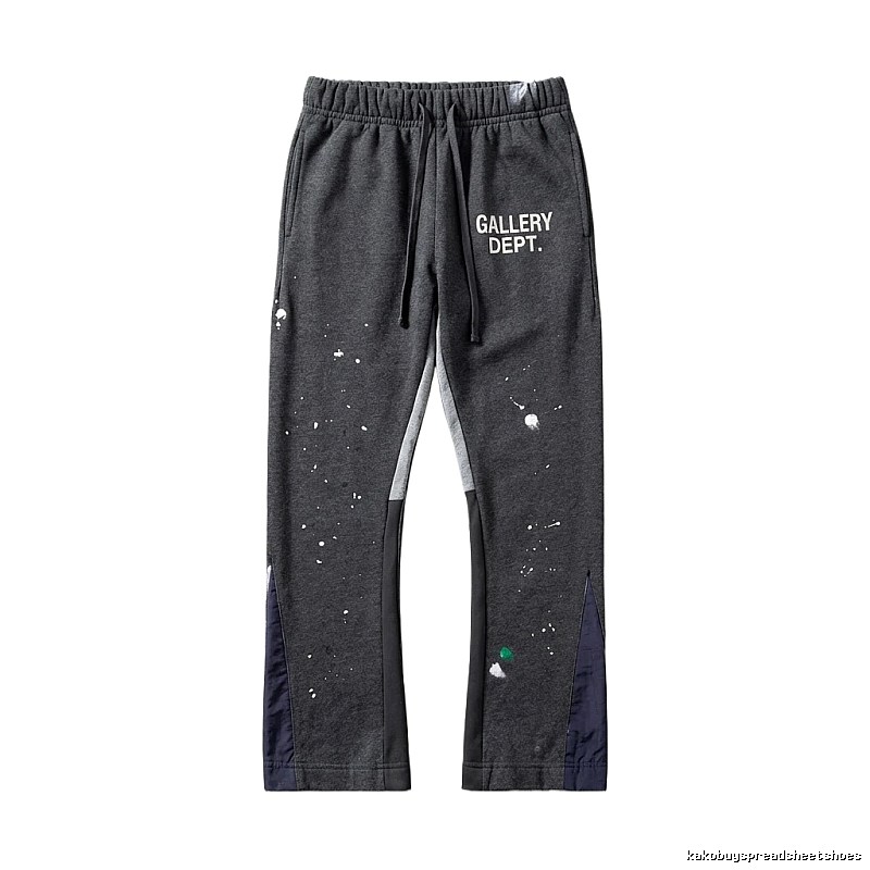 Gallery Dept Graffiti Style Grey-Purple Sweatpants