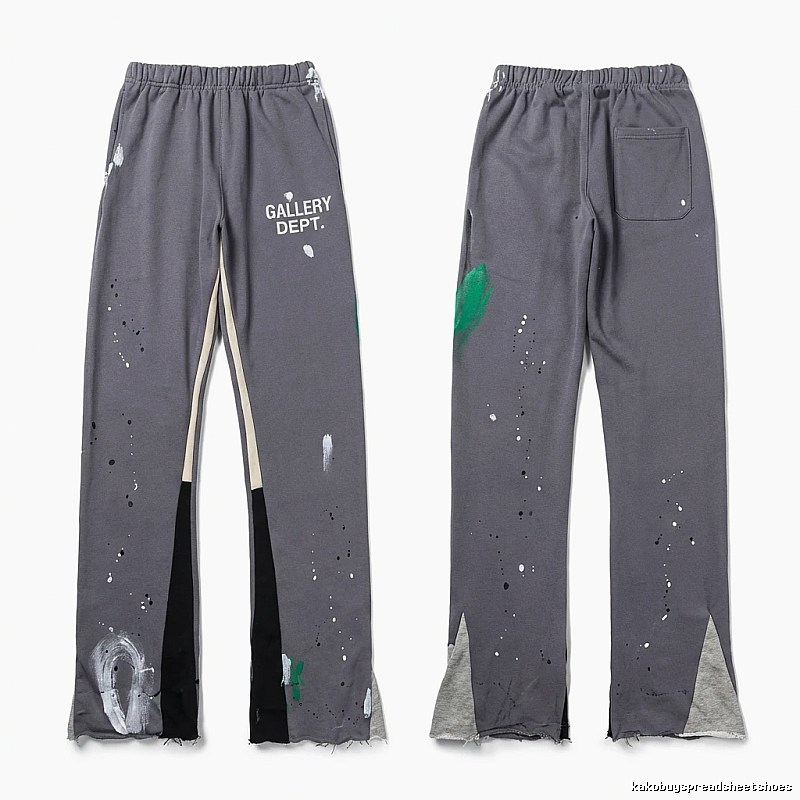 Gallery Dept Graffiti Style Grey Trousers