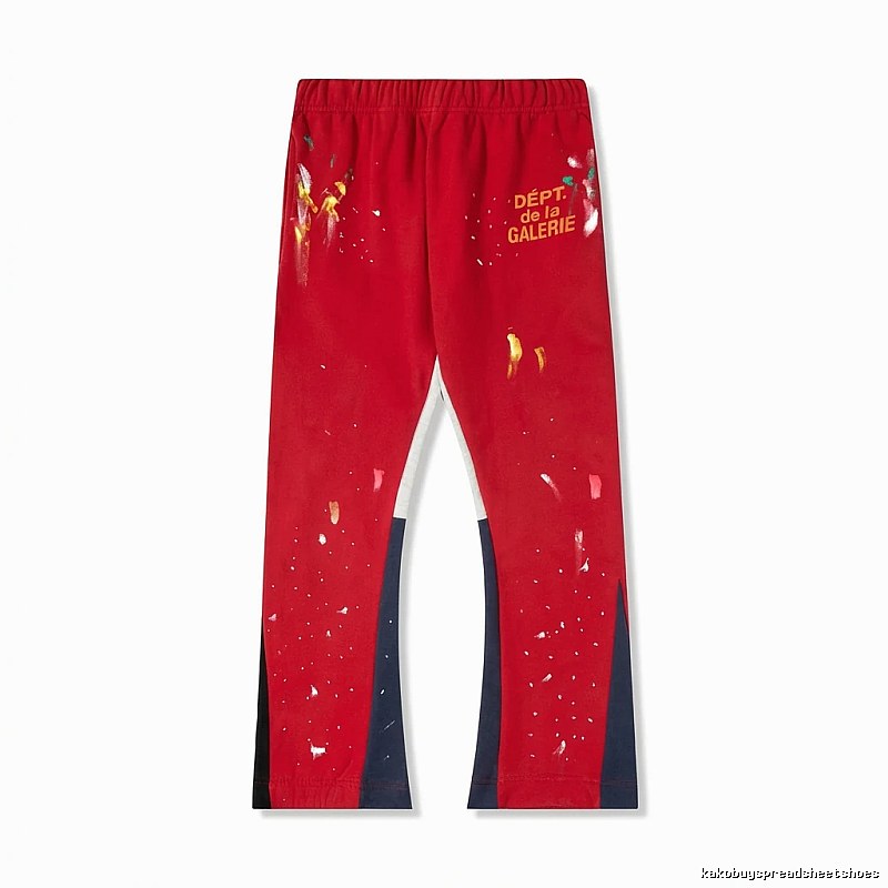 Gallery Dept graffiti-style red pants