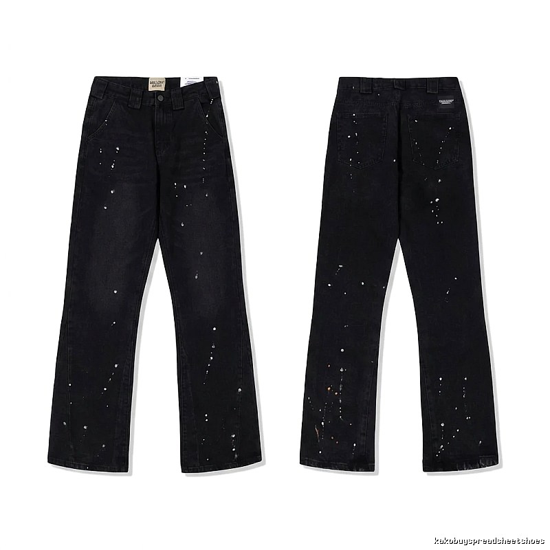 Gallery Dept ink - splashing style black jeans