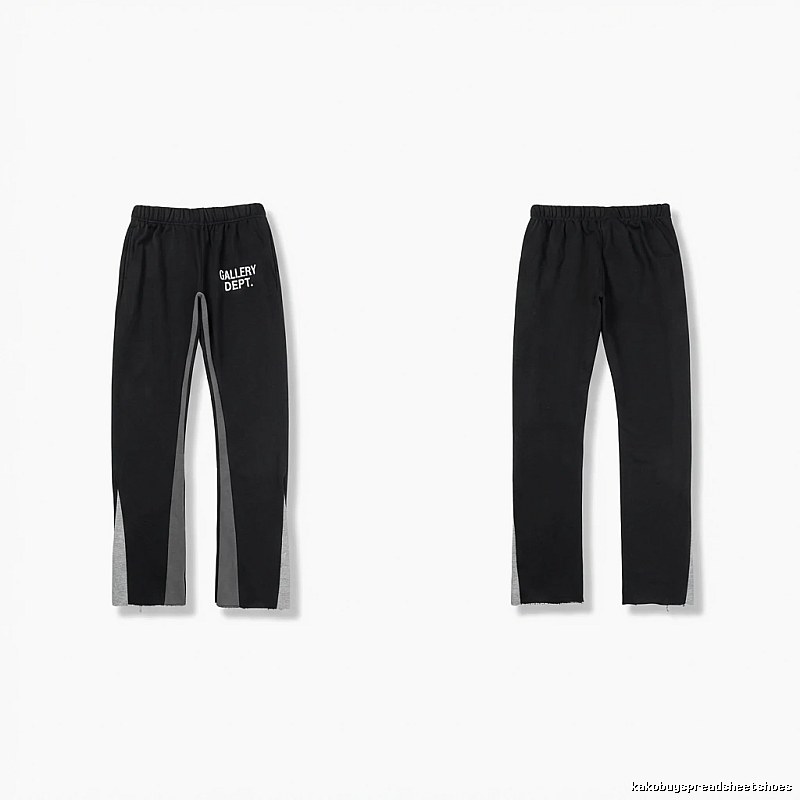 Gallery Dept. Patchwork Style Black Trousers