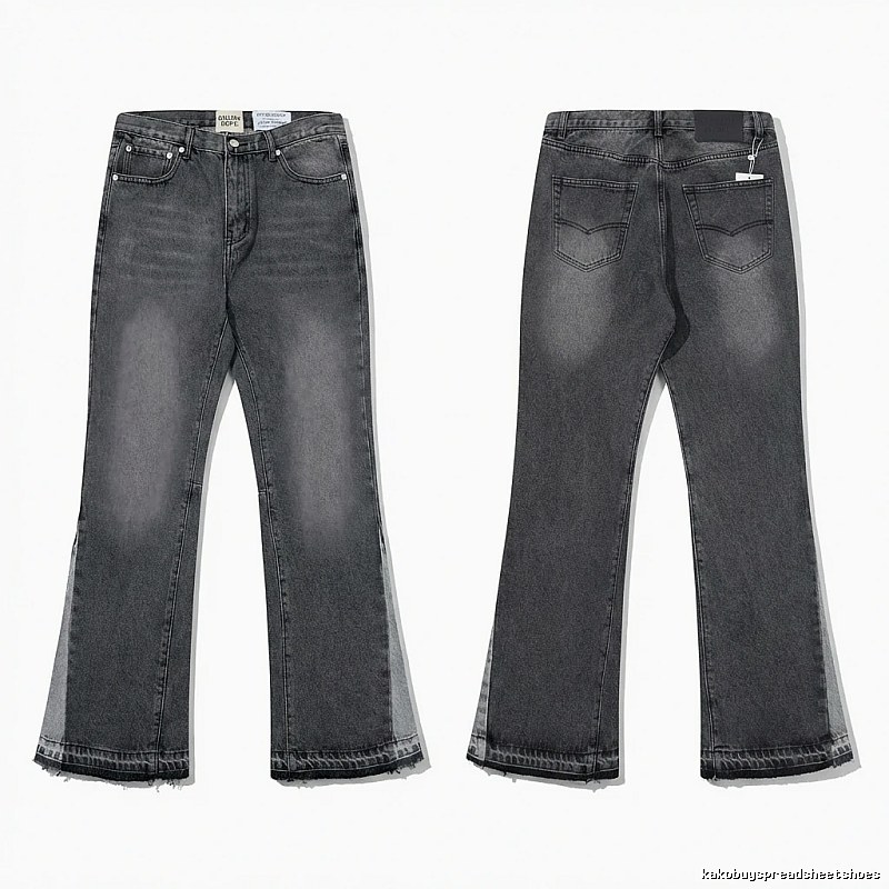 Gallery Dept Retro Style Black and Grey Jeans