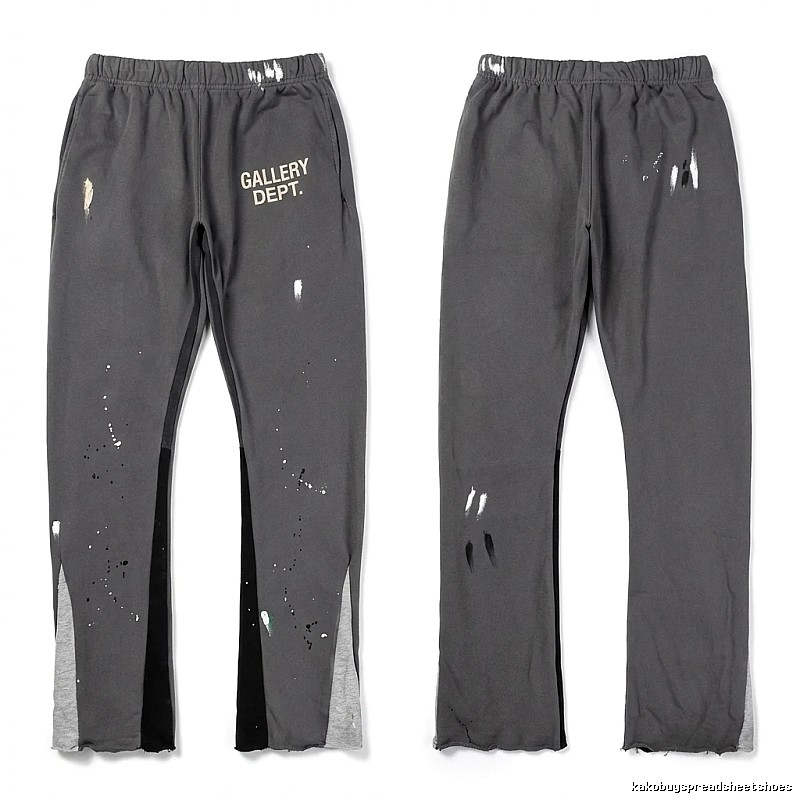 Gallery Dept Ripped Grey Sweatpants