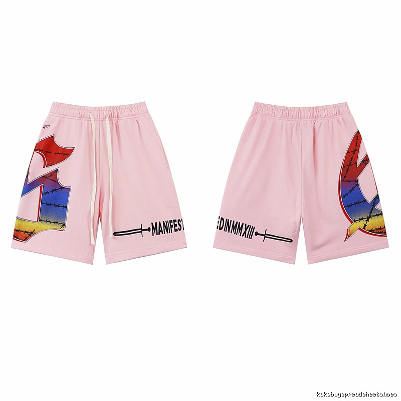 Godspeed Gradient Print Street Style Pink Shorts