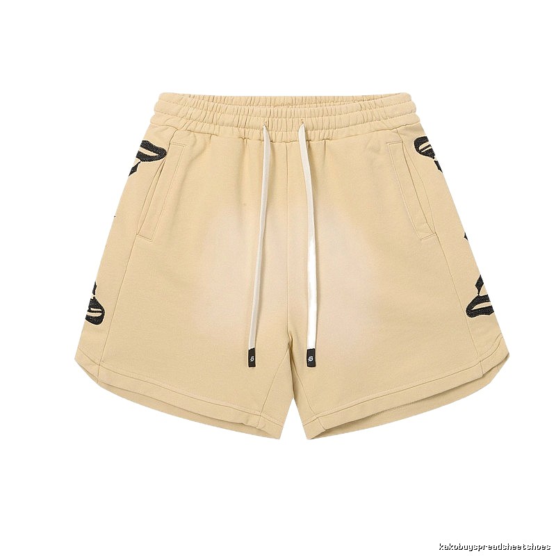 Godspeed Print Street Style Khaki Shorts