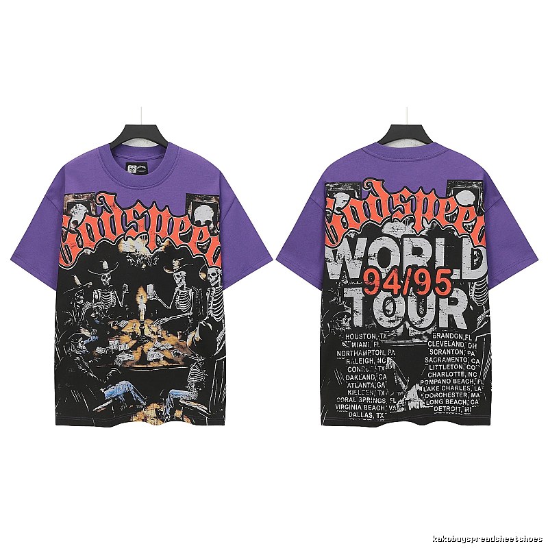 Godspeed Tour Retro Style Purple T-shirt