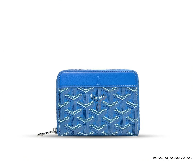Goyard classic blue wallet