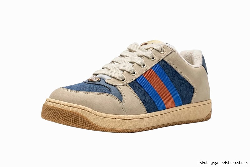 Gucci casual retro three-color sneakers