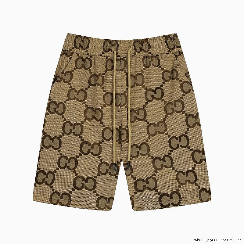 Gucci Double G Brown Retro Shorts