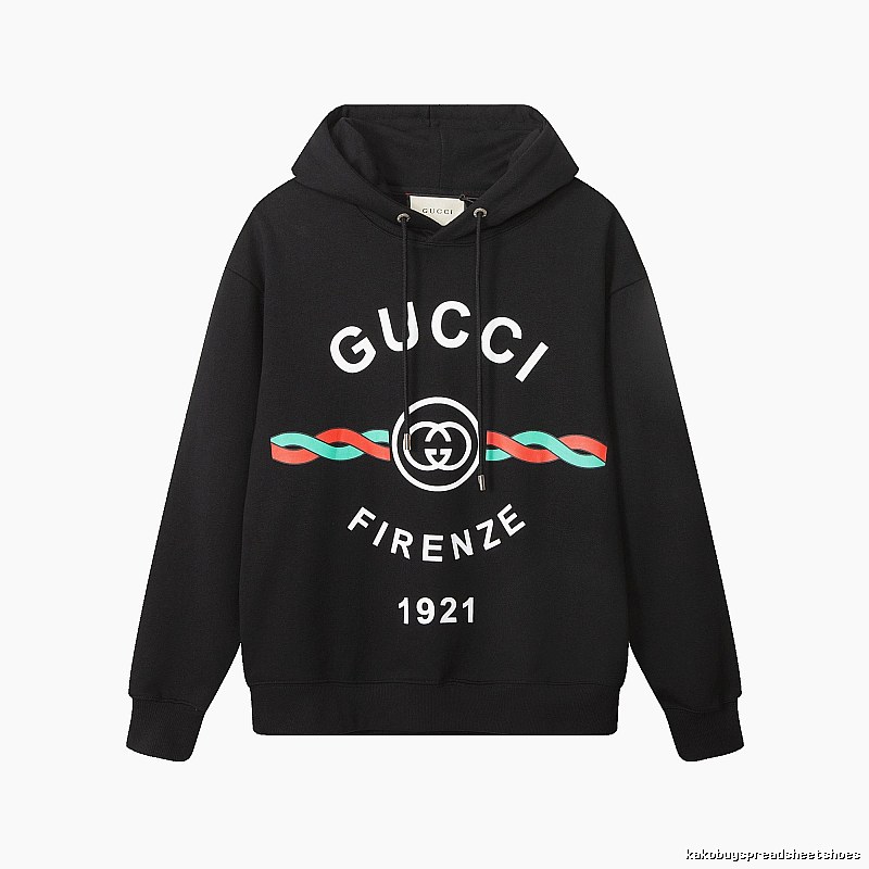 Gucci Hoodie with Black Hoodie with Gucci Firenze