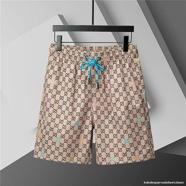 Gucci - printed retro - style shorts