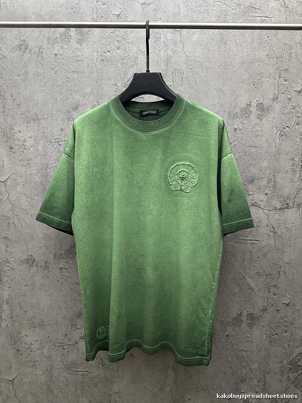 Gucci retro-style green T-shirt