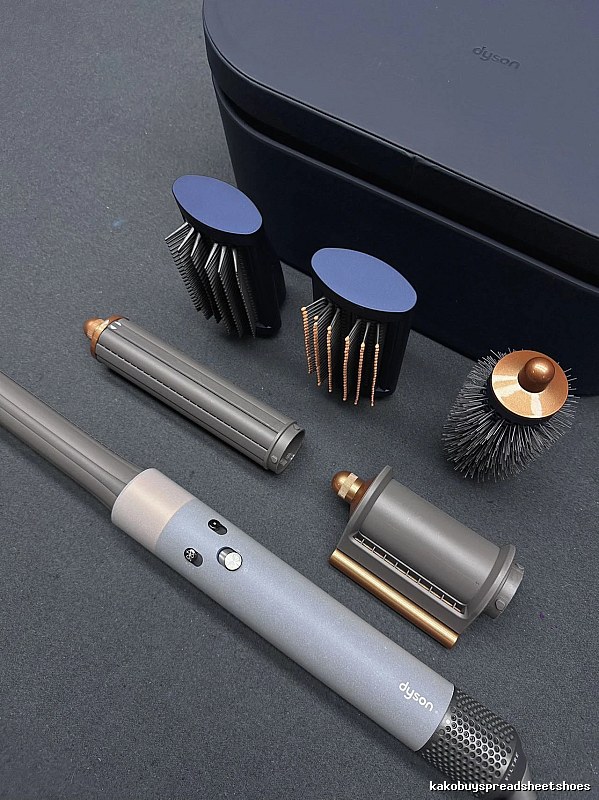 Hair Styler by Dyson with White Multi-attachment Styling Tool Set