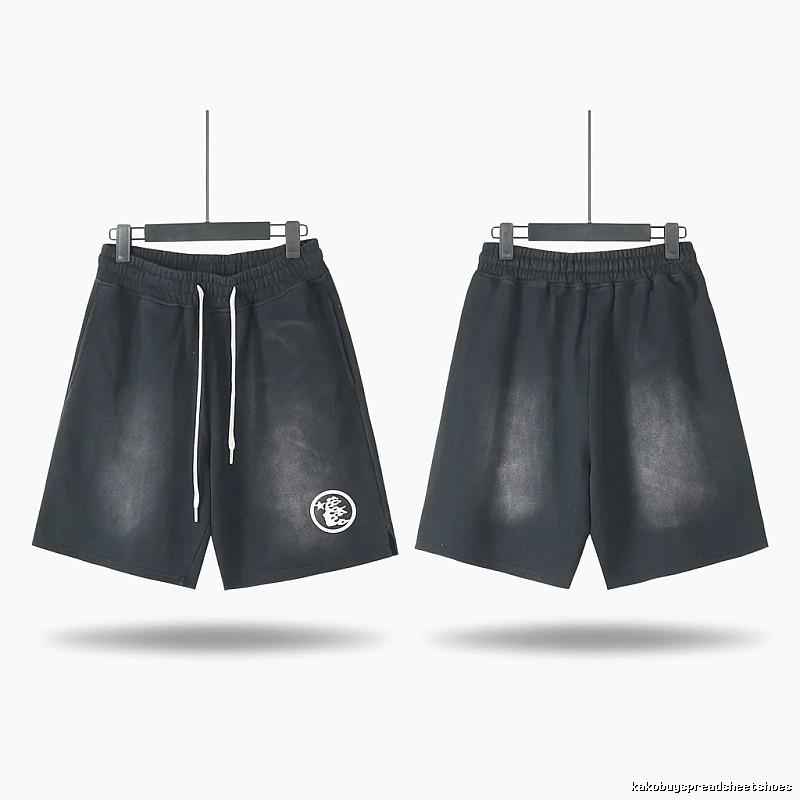 Hellstar dark style black shorts