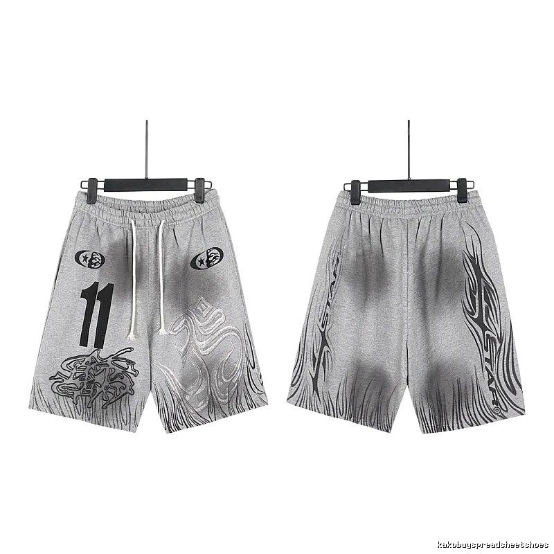 Hellstar dark style gray shorts