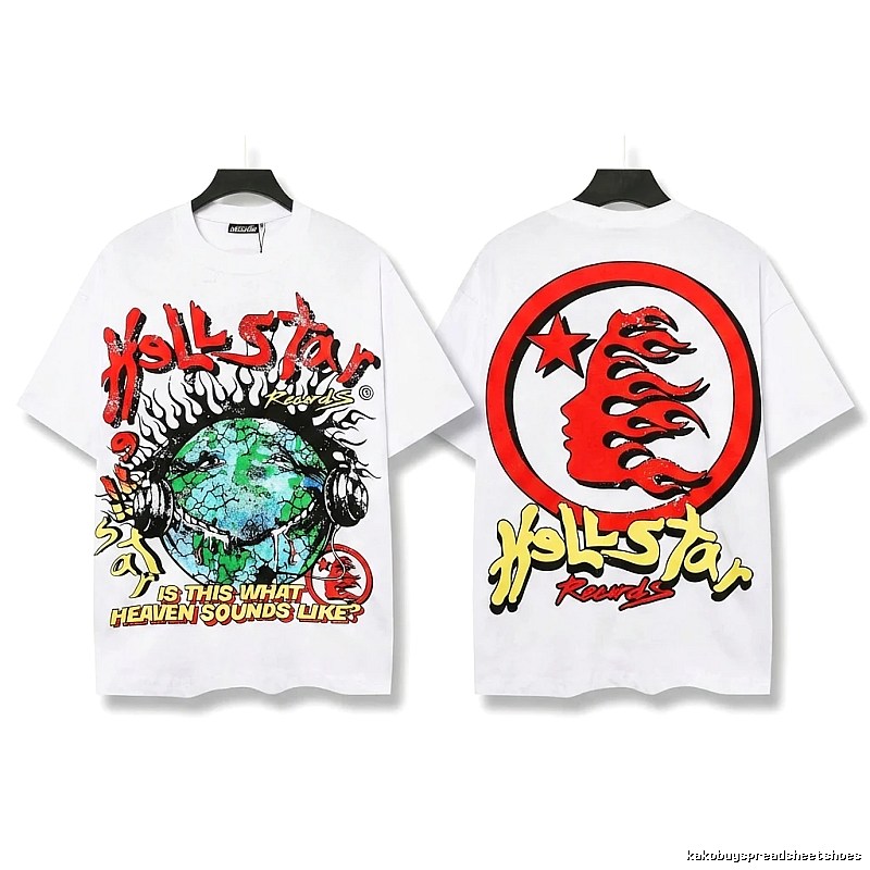 Hellstar Records Trendy and Cool Style White T-shirt