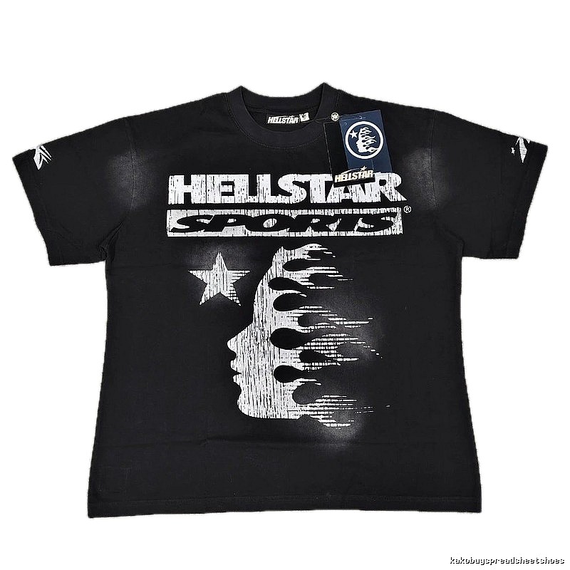 Hellstar Sports Street Style Black Short-sleeve T-shirt