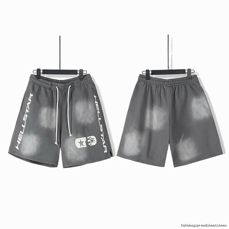 Hellstar Tie - Dye Style Grey Shorts