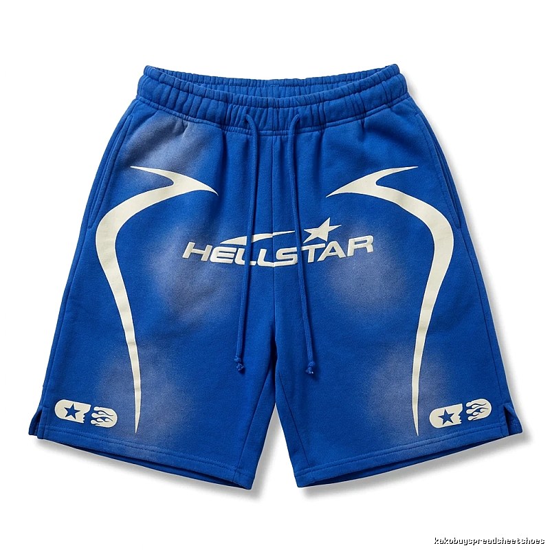 Hellstar Trendy Blue Shorts