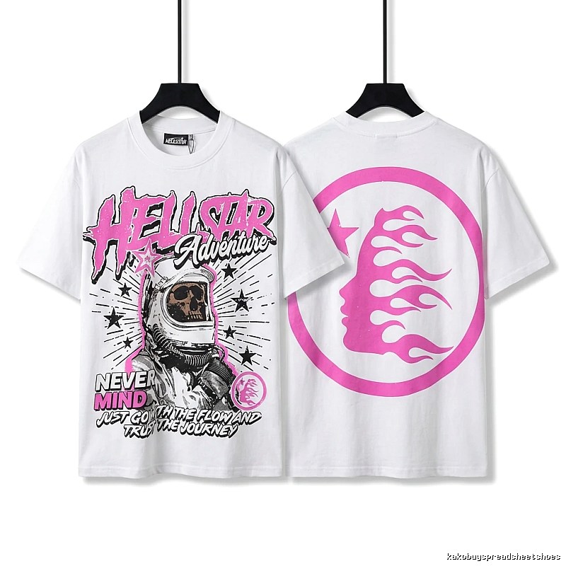 Hellstar Trendy Style White T-shirt