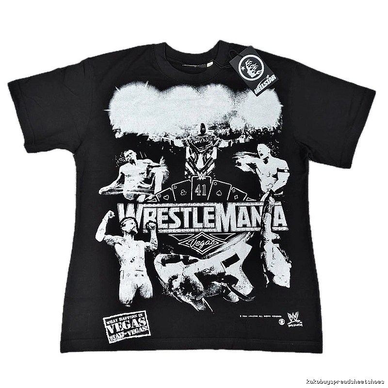 Hellstar WrestleMania Street Style Black T-Shirt