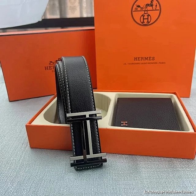 Hermes Classic Daily Accessory Reversible Leather Belt Weekend Wear